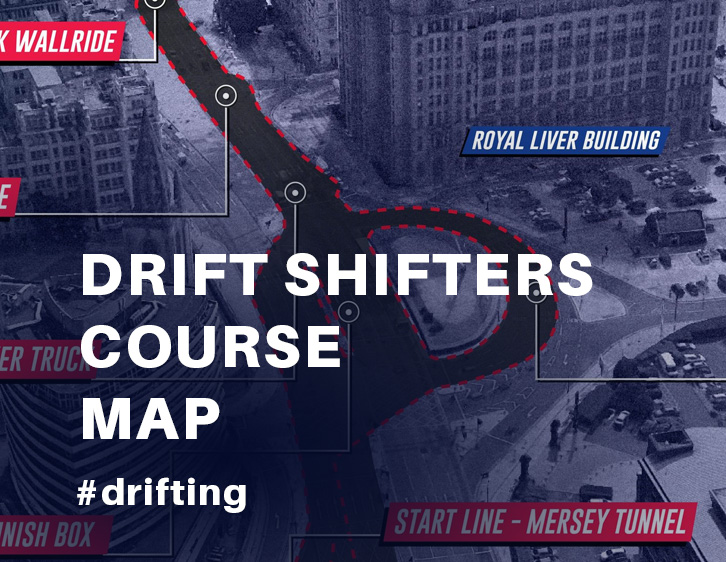 Drift Shifters Course Map